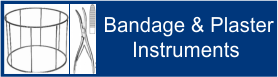 Bandage & Plaster Cast Instruments